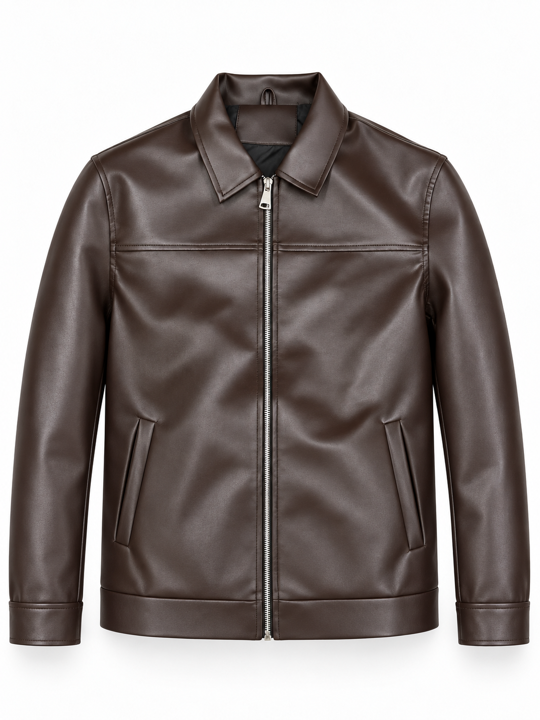 Ashal's Classic Faux Leather Jacket