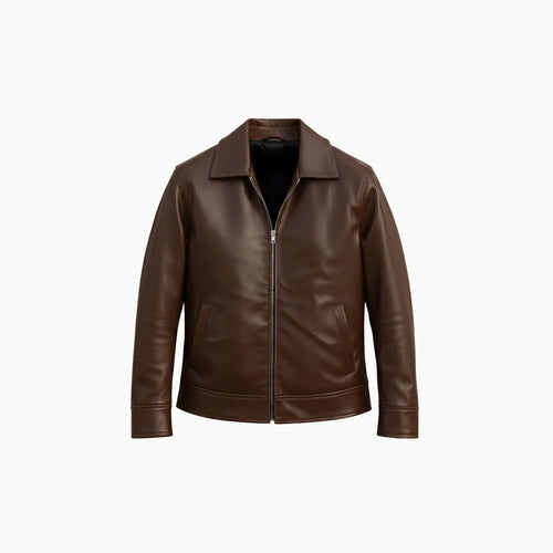 Ashal's Classic Faux Leather Jacket