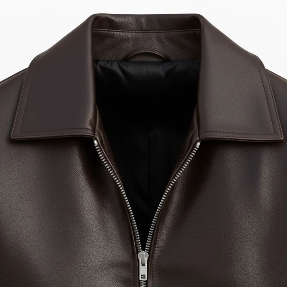 Ashal's Classic Faux Leather Jacket