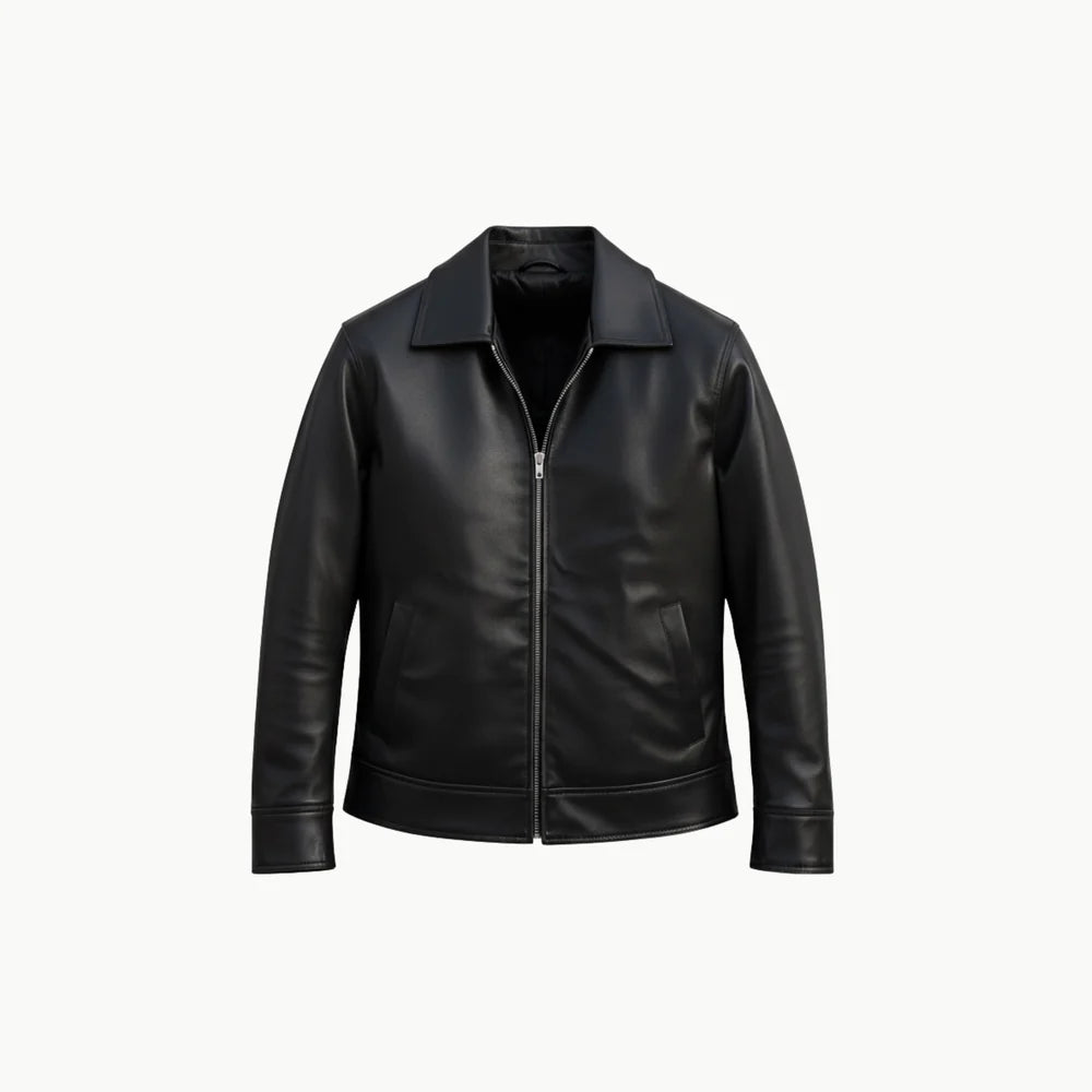Ashal's Classic Faux Leather Jacket
