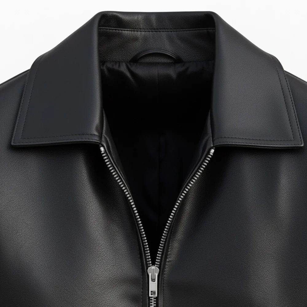 Ashal's Classic Faux Leather Jacket