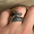 Zulfiqar Sword Adjustable Ring Unisex